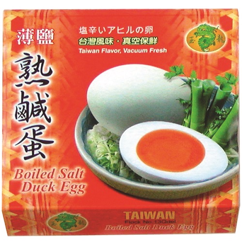 107138A Jade Dragon Brand Boiled Salt Duck Egg